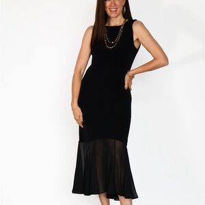 white denim dress women White PUFF-SLEEVE DENIM DRESS MEDIUM